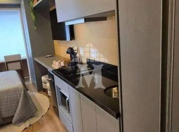 Apartamento · 27m² · 1 Quarto · 1 Vaga · Studio Mobiliado no Paraiso