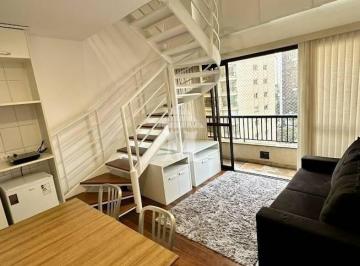 Apartamento · 45m² · 1 Quarto · 1 Vaga · Duplex Mobiliado no Jardins - São Paulo
