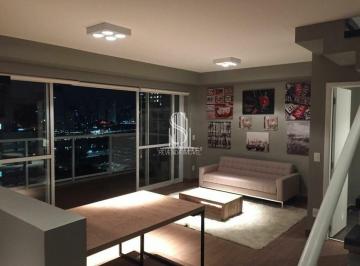Apartamento · 89m² · 1 Quarto · 1 Vaga · Cond. Brookfield Home Design, Duplex de 89m² com 1 Suíte, 2 banheiros, 1 vaga no Itaim Bibi - SP.