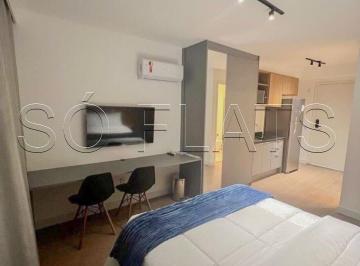 Apartamento · 24m² · 1 Quarto · Studio mobiliado contendo 24m² na Vila Olímpia com lazer completo ideal para morar.