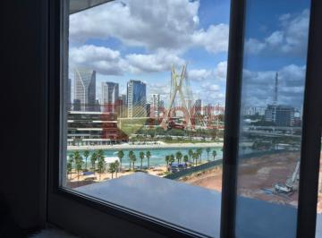 Apartamento · 55m² · 1 Quarto · 1 Vaga · Triplex no Real Parque: Arquitetura Vertical com Vista para o Mar de SP, icone:São Paulo Surf Clube