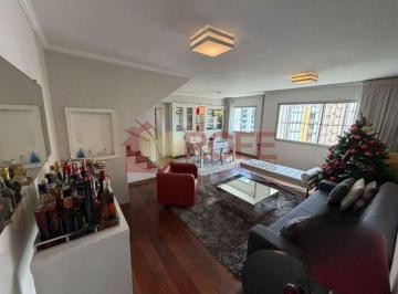 Apartamento · 187m² · 3 Quartos · Belíssima cobertura de 187m² com 3 suítes em Moema Pássaros, com lazer