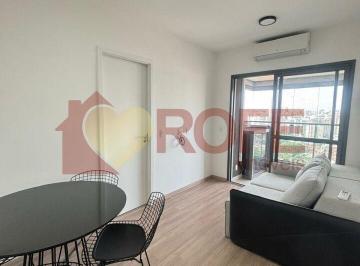 Apartamento · 38m² · 1 Quarto · 1 Vaga · APARTAMENTO  - LOCAÇÃO MOBILIADO  - 38 M² - 1 SUÍTE + LAVABO - 1 VAGA - CAMPO BELO