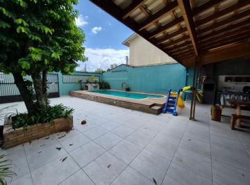 Casa 350m² Venda Vila Caiçara · SOBRADO ALTO PADRÃO NO CAIÇARA COM 5 DORMITÓRIOS 4 SUÍTES PISCINA CHURRASQUEIRA A 400m DA PRAIA
