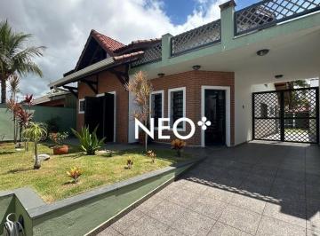 a78bb3ba49924c47a0c6efb72e9cee0409f955bf · Casa com 3 dormitórios à venda, 163 m² por R$ 699.000,00 - Estância Balneária Maria Helena Novaes - 