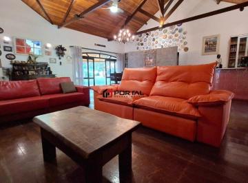Casa · 302m² · 5 Quartos · 6 Vagas · Casa com 5 dormitórios, sendo 3 suítes à venda - Granja Viana - Cotia/SP!!!