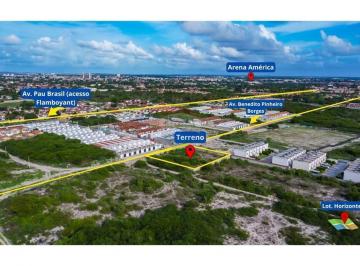 Terreno · 1600m² · Vende-se/Terreno Amplo e Murado de 1.600m² à Venda em Bela Parnamirim, RN