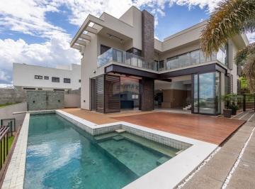 Casa · 404m² · 4 Quartos · 4 Vagas · Casa à venda com 4 dormitórios, sendo 4 suítes, no Condomínio Campo de Toscana, em VInhedo - SP