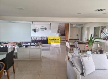 Apartamento · 267m² · 3 Quartos · 4 Vagas · Cobertura residencial mobiliada com 267 m² em Rudge Ramos, São Bernardo do Campo – 3 suítes e varand