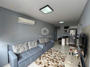 Apartamento · 50m² · 1 Quarto · 1 Vaga ·  01 Dormitório à Venda no Gonzaga – 50m² Reformado, Próximo à Praia- mobiliado -Frente .