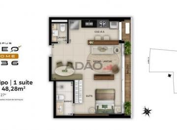 imagem-1 · Ágio OPUS GEO HOME 136 Apartamento com 1 Quarto(s) por R$ 630000.00 no setor Setor Marista IN9269