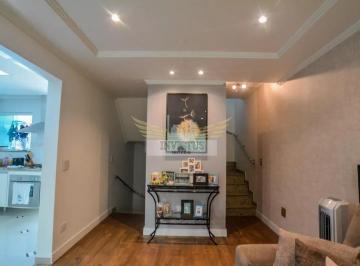 Casa · 137m² · 3 Quartos · 2 Vagas · Sobrado em Condomínio Fechado com 3 Dormitórios à Venda, 137m² - Jardim Santo Antônio, Santo André/S