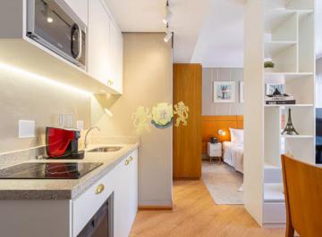 Apartamento · 26m² · 1 Quarto · 1 Vaga · Flat para venda em Moema - Edifício Slaviero - Cód. ZOQ06621