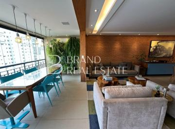 Apartamento · 218m² · 3 Quartos · 4 Vagas · Apartamento à venda no Brooklin com 218 m², 3 quartos e 4 vagas de garagem