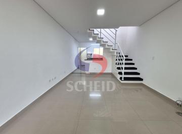Casa · 96m² · 3 Quartos · 2 Vagas · Sobrado a venda de 96,00m² útil, com 3 quartos e 2 vagas no Interlagos.