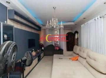 Casa · 200m² · 4 Quartos · 2 Vagas · Sobrado à venda e 4 quartos, 2 suíte, 2 salas, 3 banheiros, 2 vagas com Edícula - Vila Nilo - SP