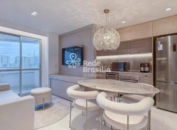 Apartamento · 50m² · 1 Quarto · 1 Vaga · SHN 5 - Flat Mobiliado no Ed. Mercure - Asa Norte - DF