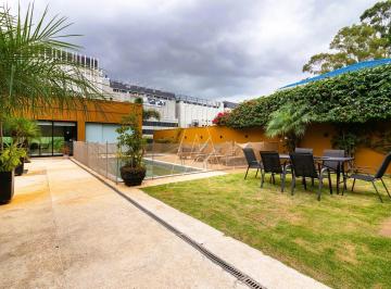 Casa · 485m² · 3 Quartos · 6 Vagas · Casa térrea, mobiliada para venda e locação no Tamboré 01