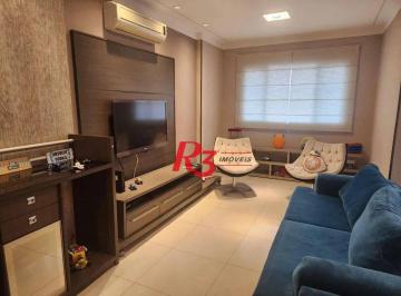 245bba89c1743d39519d9370fd9f6cbc7c90e7df · Apartamento com 4 dormitórios à venda, 166 m² por R$ 2.635.000,00 - Pompéia - Santos/SP