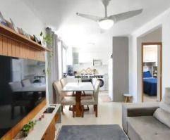 Sala de estar · APARTAMENTO A VENDA, 2 QUARTOS, 45M², R$320.000.00, CONDOMÍNIO ROMA RESIDENCIAL CLUBE, JARDIM CAPIVA