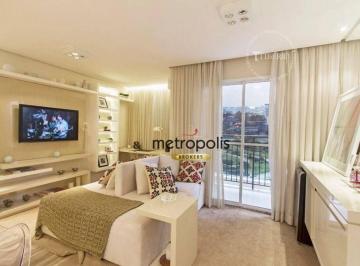 Sala de estar imagem meramente ilustrativa · Apartamento com 3 dormitórios à venda, 88 m² por R$ 630.000,00 - Vila Diadema - Diadema/SP