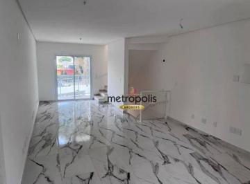 Sala · Sobrado com 2 dormitórios à venda, 120 m² por R$ 590.000,00 - Parque Novo Oratório - Santo André/SP