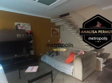 Sala de estar · Sobrado com 3 dormitórios à venda, 185 m² por R$ 850.000,00 - Vila Marina - Santo André/SP