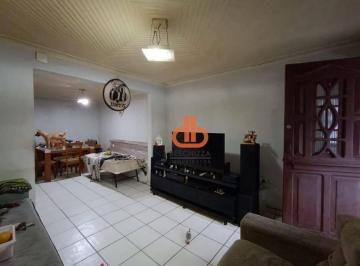 18444bf1138cad292ad156d2116680a5f5b948cd · Sobrado Geminado Marapé Santos Três quartos