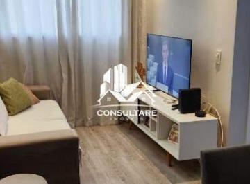 Apartamento · 45m² · 2 Quartos · 1 Vaga · Apartamento em Areia Branca, Santos/SP de 45m² 2 quartos à venda por R$ 318.000,00