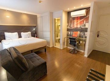 Apartamento · 26m² · 1 Quarto · 1 Vaga · Flat em Vila Olímpia, São Paulo/SP de 26m² 1 quartos para locação R$ 3.000,00/mes