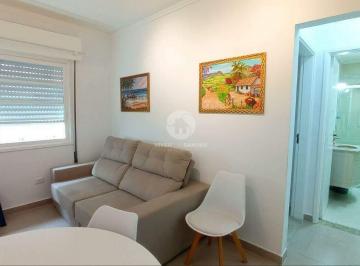 SALA · Apartamento 1 quarto à venda no Boqueirão, Santos - 37 m² mobiliado