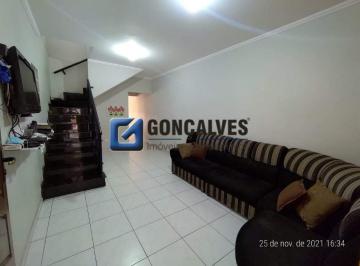 Casa · 126m² · 3 Quartos · 2 Vagas · Sobrado Residencial 3 Quartos com Suíte – Jardim Vila Rica, Santo André
