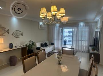 Apartamento · 110m² · 3 Quartos · 2 Vagas · Apartamento Padrão de 03 dormitórios para locação anual na Praia das Pitangueiras.