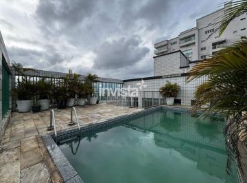 Apartamento · 300m² · 4 Quartos · 4 Vagas · Cobertura Frontal em Embaré, Santos - 300m², 4 dormitórios, 4 vagas, 2 suítes