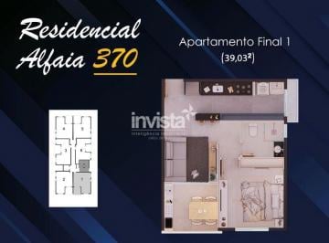 Apartamento · 39m² · 1 Quarto · 1 Vaga · Apartamento à venda no bairro Aparecida