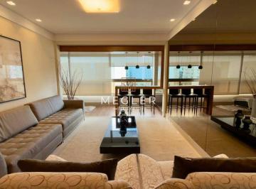 Apartamento · 154m² · 3 Quartos · 3 Vagas · Apartamento mobiliado com 3 suítes para locação na Alameda Oscar Niemeyer – Vila da Serra – 154 m², 