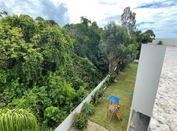 Vista do pátio condomínio · Cobertura 3 quartos Canasvieiras Florianópolis Bella Vita Residence 