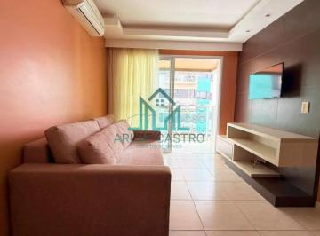 Apartamento · 47m² · 1 Quarto · 1 Vaga · Apartamento 47m², Quarto e Sala com Varanda em Andar Alto à venda no JTR, Mobiliado - Maceió Alagoas