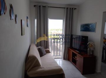 Foto 01 · Apartamento de 2 dormitórios com vista livre para o mar em condomínio clube em Ubatuba