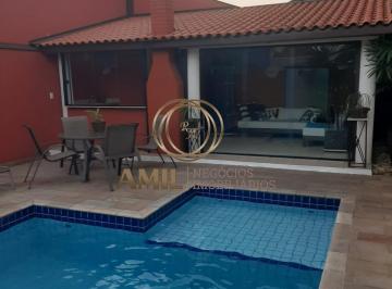 Foto 01 · Ra Amil vende, casa sobrado, 4 Quartos sendo 2 suítes, 258m², Espaço gourmet com Piscina, Cond. Jard