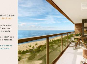Apartamento de 2 quartos, Salvador · Apartamento à venda, 2/4 ( 1 ou 2 suítes), 48m² a 59m², vista mar, 1 vaga em Jaguaribe