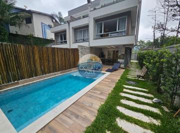 Foto 01 · Casa para Alugar Temporada - Juquehy - com 4 suítes, piscina & área gourmet, 2 vagas, lado direito, 