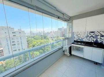 Apartamento · 30m² · 1 Quarto · 1 Vaga · Studio com varanda fechada para locação - Bela Vista