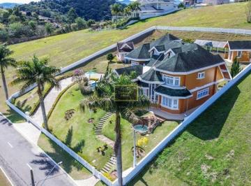 Casa · 445m² · 4 Quartos · 8 Vagas · Casa de Campo à Venda no Condomínio Quinta dos Lagos, Paraibuna/SP