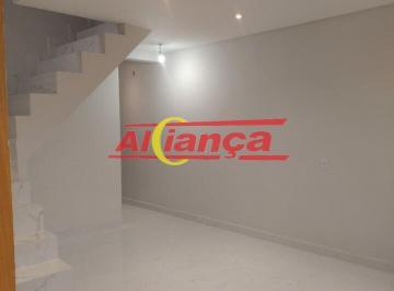 Casa · 100m² · 3 Quartos · 2 Vagas · Sobrado com 3 quartos para alugar, 100m² - Parque Flamengo - Guarulhos/SP por R$ 3.300,00