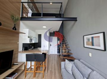 Apartamento · 39m² · 1 Quarto · 1 Vaga · Apartamento Mobiliado com 1 Quarto e Infraestrutura Completa no Brooklin