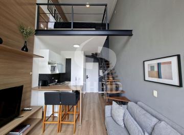Apartamento · 39m² · 1 Quarto · 1 Vaga · Apartamento Mobiliado com 1 Quarto e Infraestrutura Completa no Brooklin