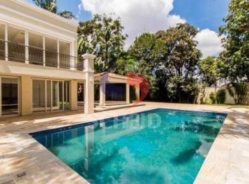 Casa · 1100m² · 4 Quartos · 6 Vagas · Casa à venda ou para alugar com 4 quartos, sendo 4 suítes, no condomínio Chacara Flora, São Paulo