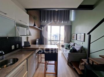 Apartamento · 39m² · 1 Quarto · 1 Vaga · Apartamento Mobiliado com 1 Quarto e Infraestrutura Completa na Berrini