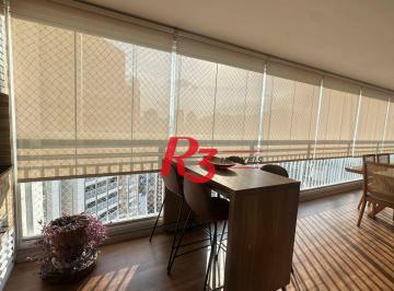 53520014b91d579b9902050bd444abe91da4b8cd · Apartamento com 3 dormitórios à venda, 159 m² por R$ 2.250.000,00 - Gonzaga - Santos/SP